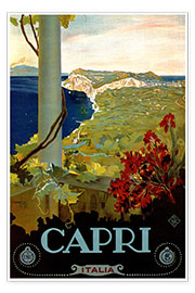Plakat Italy - Capri