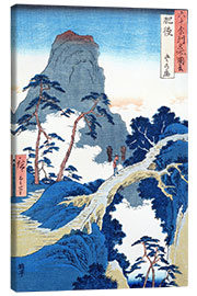 Obraz na płótnie  Go-Kanosho, Higo Province - Utagawa Hiroshige