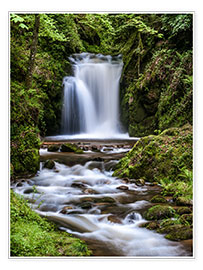 Plakat  Waterfall of Geroldsau, Black Forest - Andreas Wonisch
