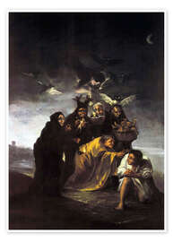 Plakat  The Spell, The Witches - Francisco José de Goya