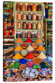 Obraz na płótnie  Przyprawy na targu w Marrakeszu - HADYPHOTO