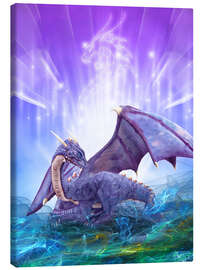 Obraz na płótnie  Dragon Energy - Dolphins DreamDesign