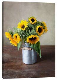 Obraz na płótnie  Sunflowers 02 - Nailia Schwarz