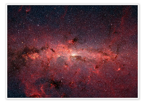Plakat The center of the Milky Way
