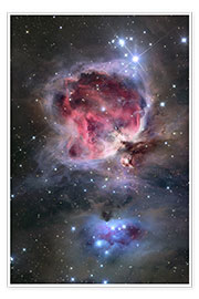 Plakat  The Orion Nebula - Roth Ritter