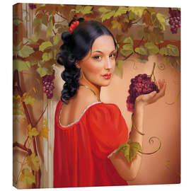 Obraz na płótnie  Red wine - Tanja Doronina