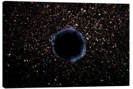 Obraz na płótnie  A Black Hole in a Globular Cluster