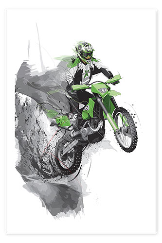 Plakat Motocross