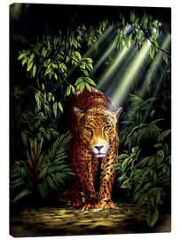 Obraz na płótnie  Jungle leopard - Robin Koni
