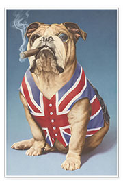 Plakat  British bulldog - Andrew Farley
