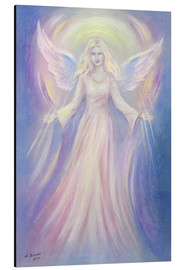 Obraz na aluminium  Light and Love - angel painting - Marita Zacharias