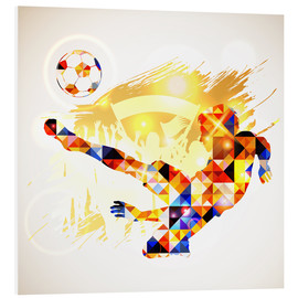 Obraz na PCV  Soccer concept - TAlex