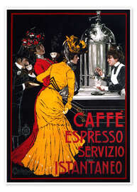 Plakat  Caffe Espresso Servizio Istantaneo