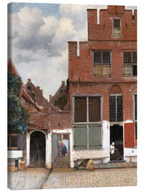 Obraz na płótnie  Uliczka - Jan Vermeer