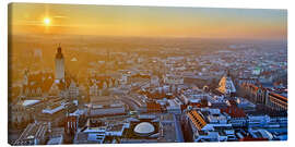 Obraz na płótnie  Sunset over Leipzig - Marcel Schauer