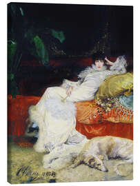 Obraz na płótnie  Sarah Bernhardt - Clairin Henderson