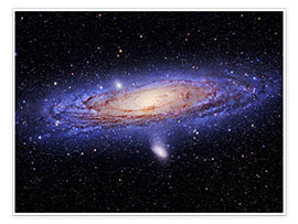Plakat Andromeda galaxy