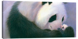 Obraz na płótnie  Panda &amp; Newborn - John Butler