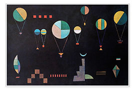Plakat  Flat-depth - Wassily Kandinsky