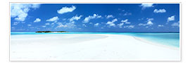 Plakat  Beach Panorama, Maldives - Matteo Colombo