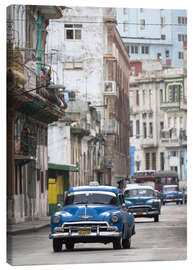 Obraz na płótnie  Taxis in Avenue Colon, Cuba - Lee Frost