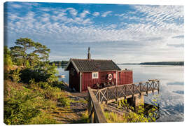 Obraz na płótnie  Archipelago on the Baltic Sea coast near Stockholm (Sweden) - Rico Ködder