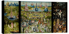 Obraz na płótnie  Ogród rozkoszy ziemskich - Hieronymus Bosch