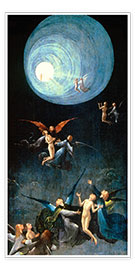 Plakat  Wniebowstąpienie w Imperium - Hieronymus Bosch