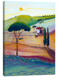 Obraz na płótnie  Tuscany is beautiful - Christine Huwer