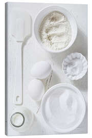 Obraz na płótnie  Country home baking ingredients - K&amp;L Food Style