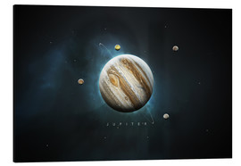Obraz na aluminium  Solar System Jupiter - Tobias Roetsch