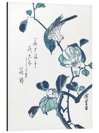 Obraz na aluminium  Camellia and Bird - Utagawa Hiroshige