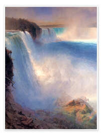 Plakat  Niagara Falls - Frederic Edwin Church