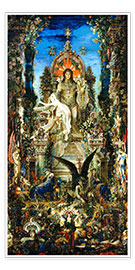 Plakat  Jupiter and Semele - Gustave Moreau