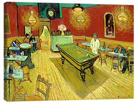 Obraz na płótnie  Nocna kawiarnia - Vincent van Gogh