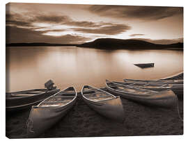 Obraz na płótnie  Boats on Elkwater Lake - Darwin Wiggett