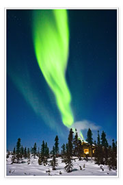 Plakat  Aurora in Alaska - Kevin Smith