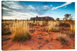 Obraz na płótnie  Red Desert at Ayers Rock - Matteo Colombo