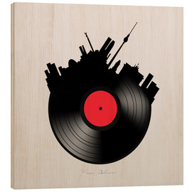 Obraz na drewnie  Berlin record - Mark Ashkenazi