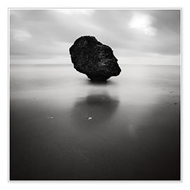 Plakat  Rock on Batsheba beach - Matteo Colombo
