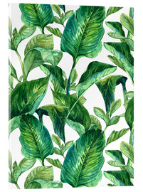 Obraz na szkle akrylowym  Tropical leaves