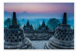 Plakat  Borobudur Temple, Yogyakarta, Java