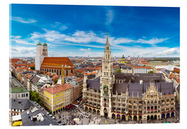 Obraz na szkle akrylowym  Munich views