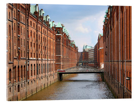 Obraz na szkle akrylowym  Speicherstadt of Hamburg