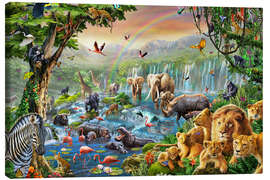 Obraz na płótnie  Jungle River - Adrian Chesterman
