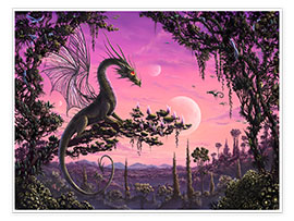 Plakat  Dragon in Paradise - Susann H.