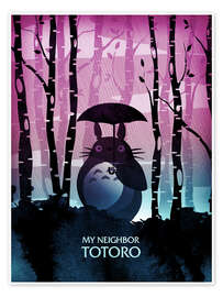 Plakat  Mój sąsiad Totoro - Albert Cagnef
