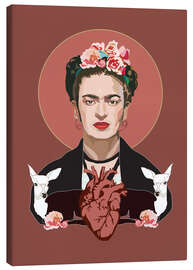 Obraz na płótnie  Frida Kahlo's heart - Anna McKay