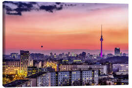 Obraz na płótnie  Berlin skyline in summer - Sören Bartosch