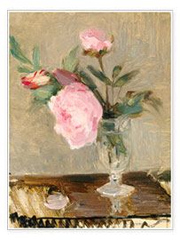 Plakat  Peonies - Berthe Morisot